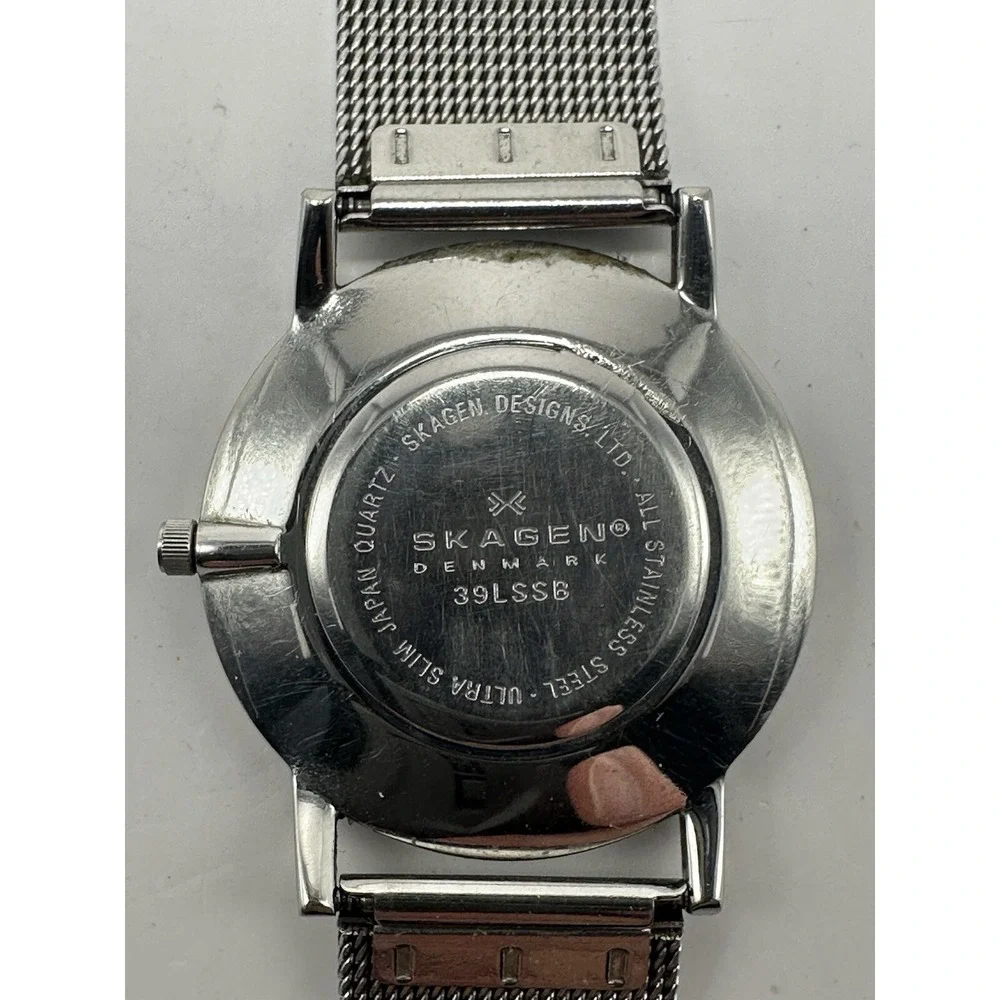 Skagen Steel 39LSSB New‎ Battery 32MM 8
